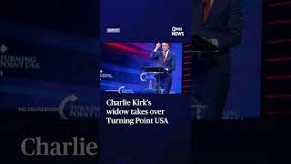 WATCH: Charlie Kirk's widow takes over Turning Point USA