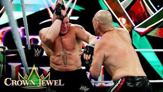 Brock Lesnar and Cain Velasquez trade blows: WWE Crown Jewel 2019 (WWE Network Exclusive)
