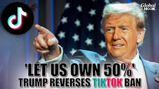 Donald Trump Postpones TikTok Ban, Wants To Have 50% Ownership