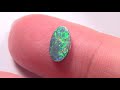 solid lightning ridge black opal kl3340