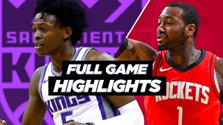 KINGS vs ROCKETS FULL GAME HIGHLIGHTS | 2021 NBA SEASON
