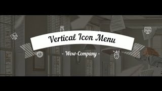 Wordpress plugin "Vertical Icon Menu"