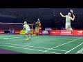 Best angle to watch Chen Tang Jie / Toh Ee Wei’s variety shots on court