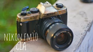 Nikon FM10 CLA Full Teardown for Mirrorbox and Shutter Servicing