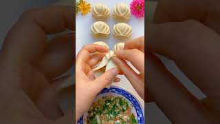 🥰Beautiful momos \u0026 dumpling shape🥟🍥🍡 Cake, pizza, pasta, buns, sweets