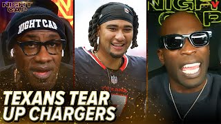 CJ Stroud \u0026 Texans HANDLE Justin Herbert \u0026 Chargers in AFC Wild Card game  | Nightcap