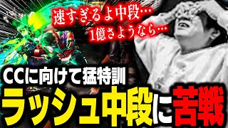 【スト６】CCに向けて猛特訓！ラッシュ中段に苦戦するふ〜ど【ふ〜ど】【切り抜き】