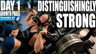 DAY 1 GROWTH CYCLE | DISTINGUISHINGLY STRONG | TRAINEDBYJP JORDAN PETERS | 60 WEEKS OUT