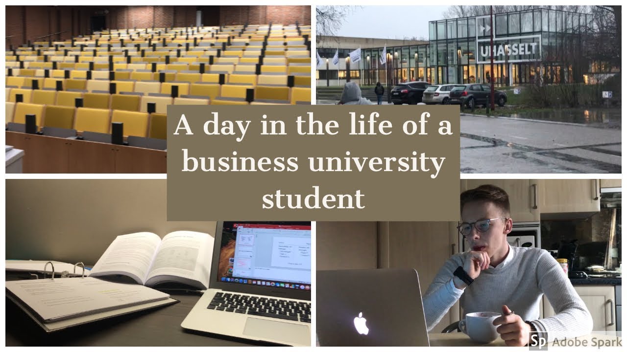 A Day In The Life Of A Business University Student L Uhasselt Belgium