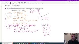 Riemann Sum Notation: An In-Depth Example