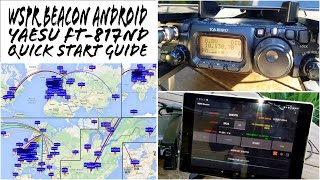 WSPR Beacon Yaesu FT-817ND Android Quick Start Guide