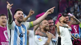 Lionel Messi & Argentina Players Celebrations vs Australia | Argentina 2-1 Australia | WC 2022