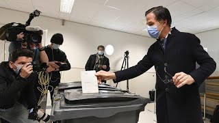 Mark Rutte's party wins most seats in Dutch general election, preliminary results suggest