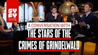 Fantastic Beasts Cast On Picking The Perfect Wand | SYFY WIRE