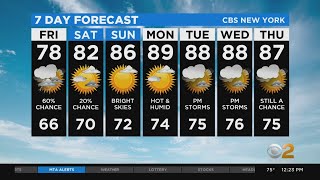 New York Weather: Friday Aug. 2 Afternoon CBS2 Weather Headlines