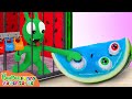 Pea Pea Tries To Get Watermelon Inside The Mystery Room - Pea Pea Funny Adventures