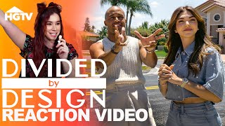 Jillian Rose Reed Reacts to the new show Divided By Design on HGTV!