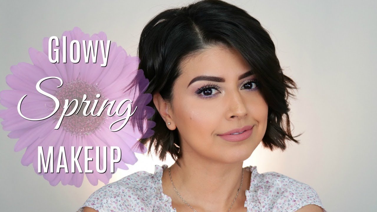 Glowy Spring Makeup Tutorial Youtube