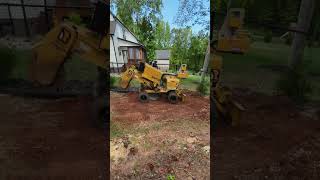 Stump grinding with the Rayco RG55R #stumpgrinding #stump #jakefromstumpfarm #stumpwork