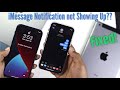 Fix iMessage Notifications are Not Working [Text Alerts Not Showing]