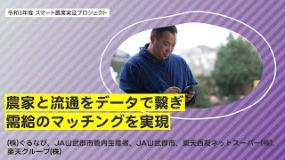 【スマート農業 REAL VOICE NO.28】農家と流通をデータで繋ぎ 需給のマッチングを実現