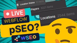 How to Build a Programmatic SEO Webflow Website with Colin Alsheimer - Webflow SEO Stream 004