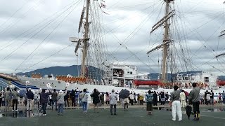 練習帆船 「日本丸 NIPPON MARU」 蒲郡出港