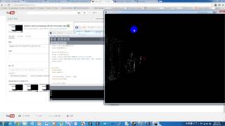 [kinect with processing] Hit the 3d button test with background