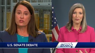 Recapping KCCI's US Senate debate between Ernst, Greenfield