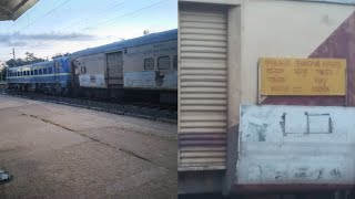 Simlipal Intercity Express with offlink Kharagpur WAG7 livery at Bhanjpur railway station #Bhanjpur