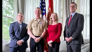 Top Marine Reunites with Good Samaritan Who Saved His Life.