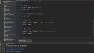 JD with Daily Python Practice ( Python Regular Expressions )