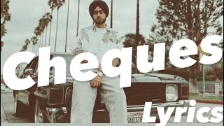 Cheques-(Lyrics) | Shubh | Still Rollin Album | Latest punjabi songs 2023 | Pb06 Lyrics |