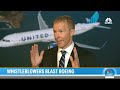 Whistleblower testifies Boeing is 'putting out defective airplanes’