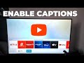 How To Enable Captions On Youtube On Samsung Smart TV