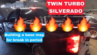 TWIN TURBO LS3 SILVERADO ON THE DYNO AND WALK AROUND