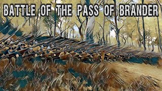 Battle of the Pass of Brander 1308, Scottish war of independence.