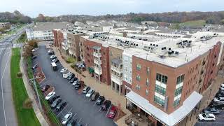 Drone over Lennox Village, Nashville 4K