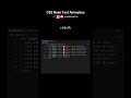 CSS Neon Text Animation #programming #programmer #javascript #code #codinglife #fyp