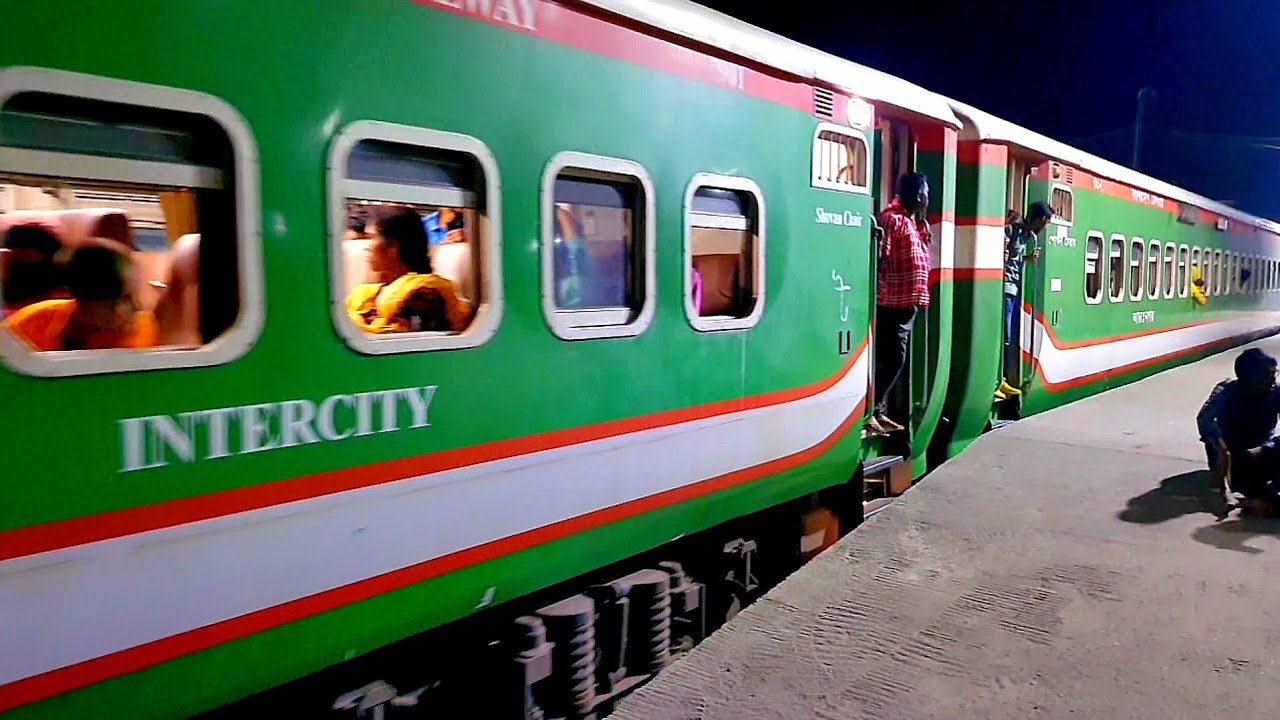 Extremely Night Show Ll Bangladesh Railway Three Luxury Train Video Ll ...