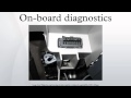 On-board diagnostics