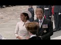 prince harry and meghan markle arrive for st pauls jubilee service