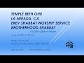 Erev Shabbat Services Worship Services 6/14/2024 -Gitai Vinshtok, Guest Soloist