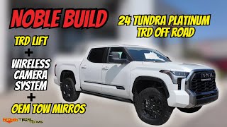 NOBLE BUILD: 2024 Tundra Platinum iForce Max TRD Off Road with TRD 3\