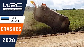 WRC - Rally Estonia 2020: CRASH compilation