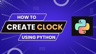 How to create Clock with python in Pycharm code editor | TECH with AQ |