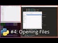 Python GUI Development #4 - Opening a File