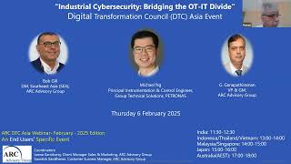 Industrial Cybersecurity: Bridging the OT-IT Divide- by Michael Ng, @PETRONASOfficial