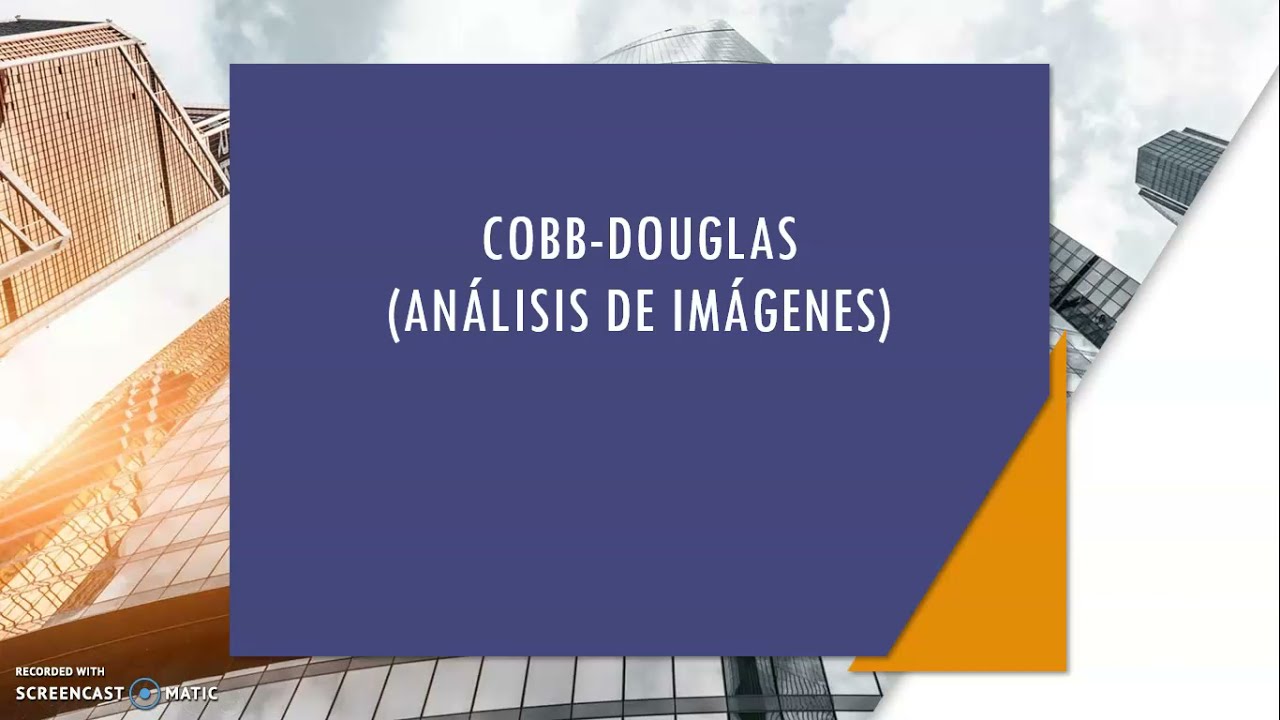 FUNCIÓN DE COBB-DOUGLAS (ANÁLISIS DE IMAGENES DE LA FUNCIÓN) - YouTube