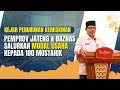 Kejar Penurunan Kemiskinan, Pemprov Jateng dan BAZNAS SAlurkan Modal Usaha Kepada 180 Mustahik